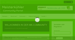Desktop Screenshot of meisterkuehler.de