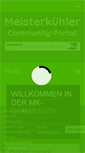 Mobile Screenshot of meisterkuehler.de